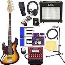 Amazon | ベース 初心者 左利き Legend LJB-Z LH TT 3TS